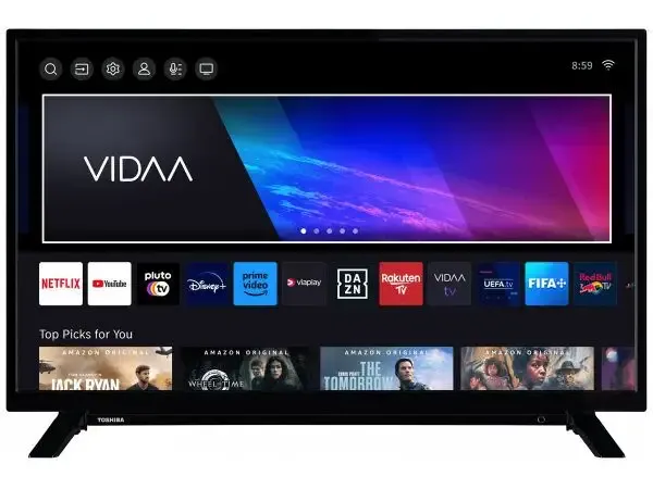 Consegna Rapida Toshiba 32WV2363DA TV 81,3 cm (32") HD Smart TV Wi-Fi Nero