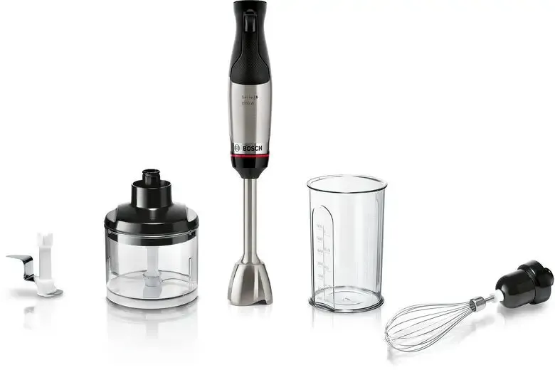 Bosch Serie 6 MSM6M622 frullatore 0,6 L Frullatore per cottura 1000 W Nero, Stainless steel Occasione