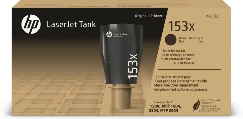 HP Kit ricarica toner nero originale LaserJet Tank 153X Must-Have