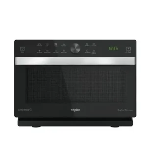 Whirlpool Supreme Chef MWP 337 SB Superficie piana Microonde con grill 33 L 900 W Nero, Argento Quantità Limitata