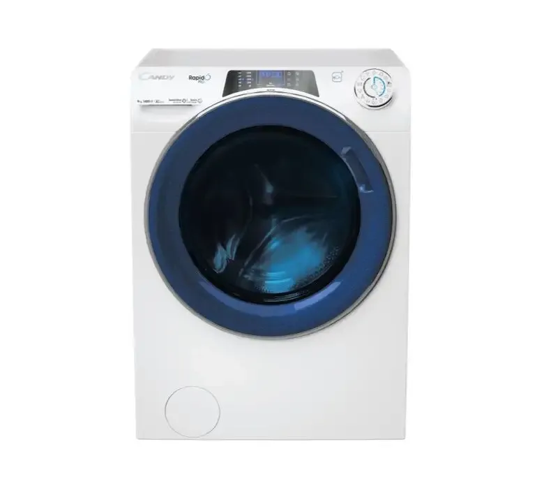 Nuova Collezione Candy RapidÓ PRO RP 496BWMUC8/1-S lavatrice Caricamento frontale 9 kg 1400 Giri/min Bianco