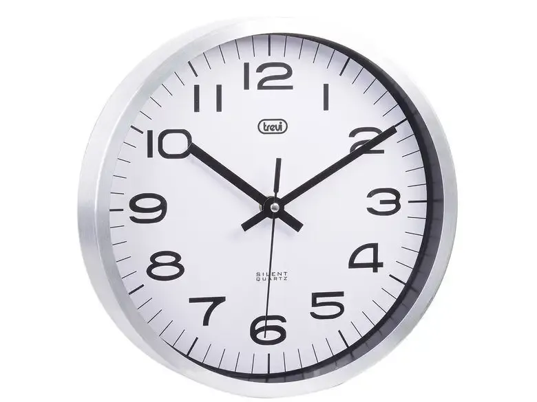 Trevi OM 3516 S Orologio al quarzo Rotondo Alluminio, Nero, Bianco Scelto Dai Clienti