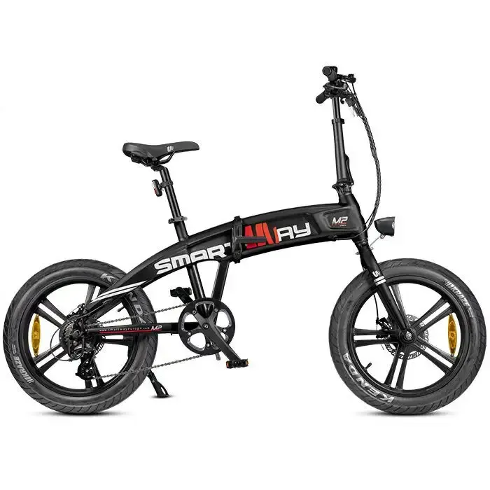 Saldi Smartway M2-R1AL-K bicicletta elettrica Nero Alluminio 50,8 cm (20") 31 kg Ioni di Litio