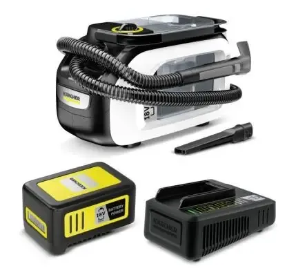 Kärcher SE 3-18 Compact idropulitrice Compatta Batteria 184 W Nero, Bianco Prezzo Scontato