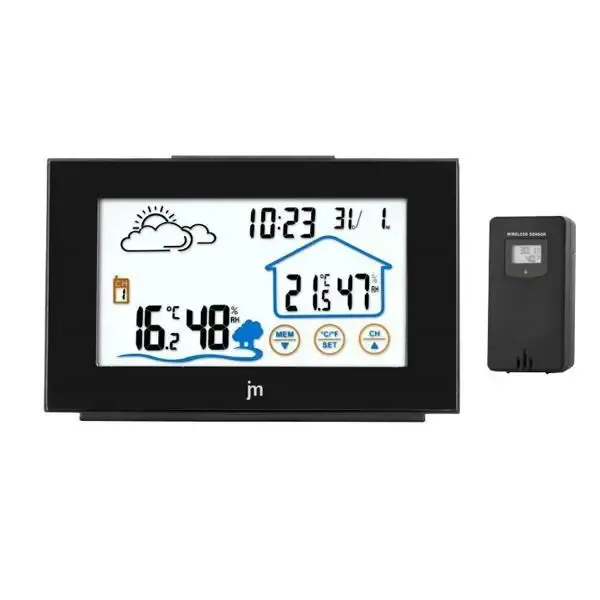 Must-Have Lowell Justaminute JD9522 stazione meteorologica digitale Nero Batteria