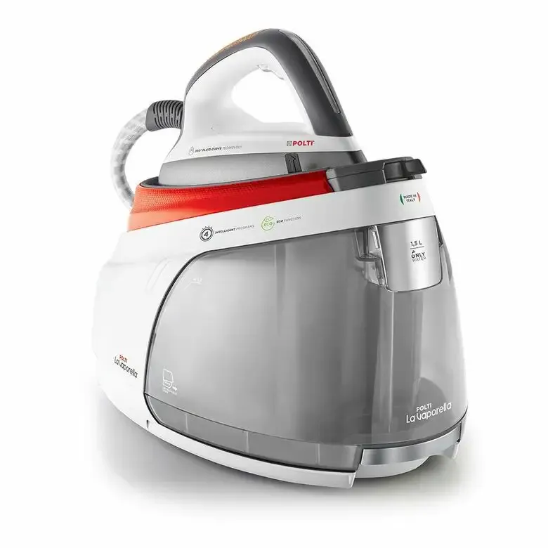 Polti La Vaporella XM84C 2350 W 1,5 L Alluminio Grigio, Rosso, Bianco Soddisfatti O Rimborsati
