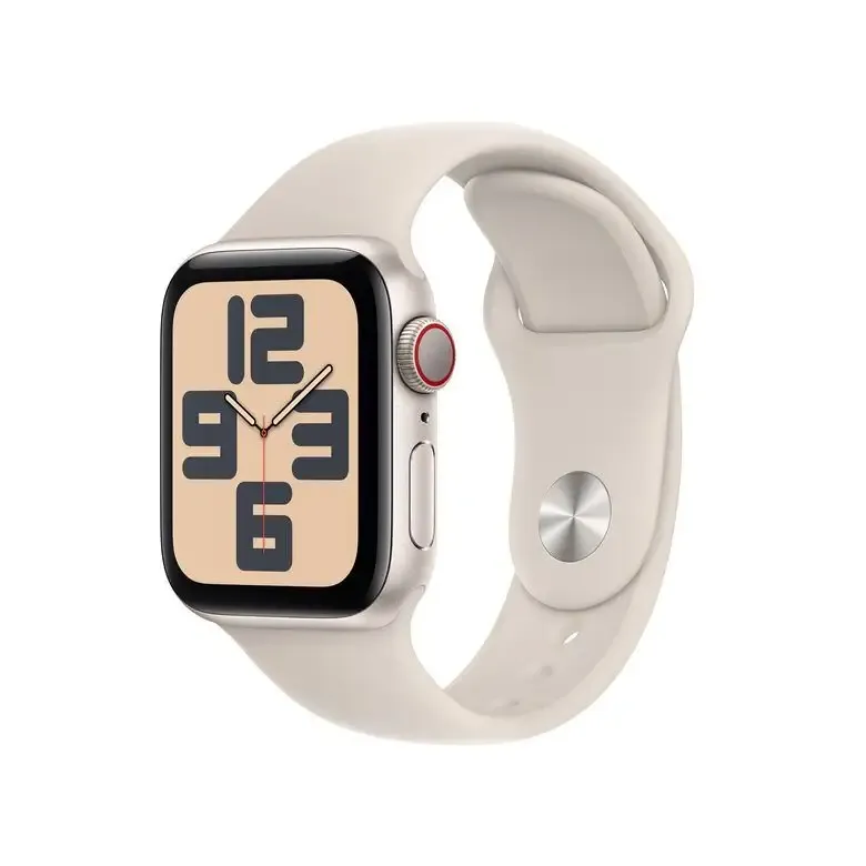 Soddisfatti O Rimborsati Apple Watch SE GPS + Cellular Cassa 40mm in Alluminio Galassia con Cinturino Sport Galassia - S/M
