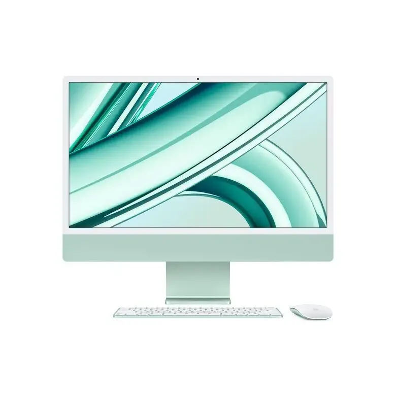 Popolare Apple iMac con Retina 24‘‘ Display 4.5K M3 chip con 8‑core CPU e 10‑core GPU, 256GB SSD - Verde