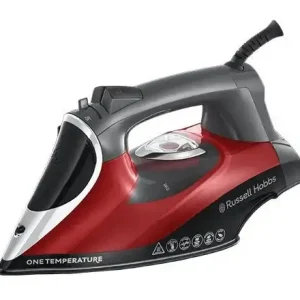 Soddisfatti O Rimborsati Russell Hobbs 25090-56 ferro da stiro Ferro da stiro a secco e a vapore Ceramica 2600 W Nero, Grigio, Rosso