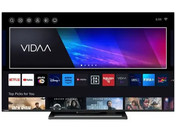 Promo Stagionale Toshiba UV33 Televisione Smart TV 65" Pollici Led 4K Ultra Hd Serie Uv33 Nero 300 cd/m²