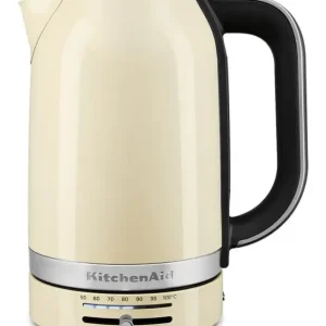 Saldi KitchenAid 5KEK1701EAC bollitore elettrico 1,7 L 2400 W Nero, Crema, Acciaio inox