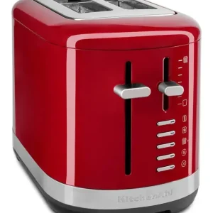 Di Tendenza KitchenAid 5KMT2109EER 7 2 fetta/e 980 W Nero, Rosso, Acciaio inox