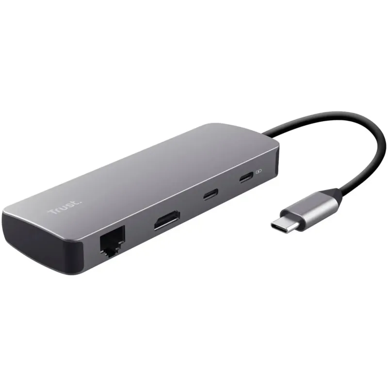 Subito Disponibile Trust Adattatore Dalyx 8-in-1 Multiporta AD