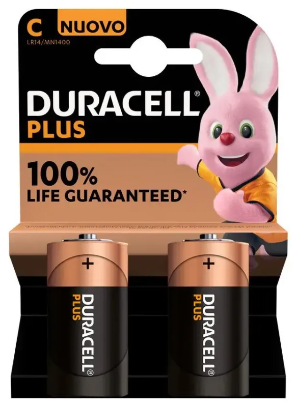 Sconto Duracell Plus 100 C B2 x10