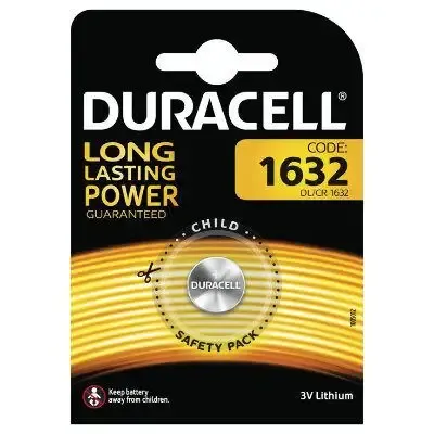 Ultimissimo Modello Duracell 1632 Batteria monouso CR1632 Litio