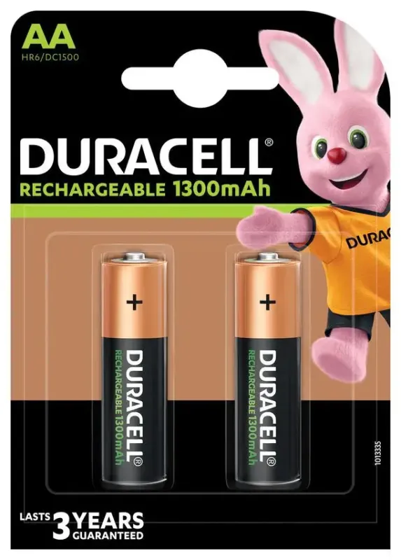 Duracell Ricaricabili Plus Stilo AA B2 2pz Ultimissimo Modello