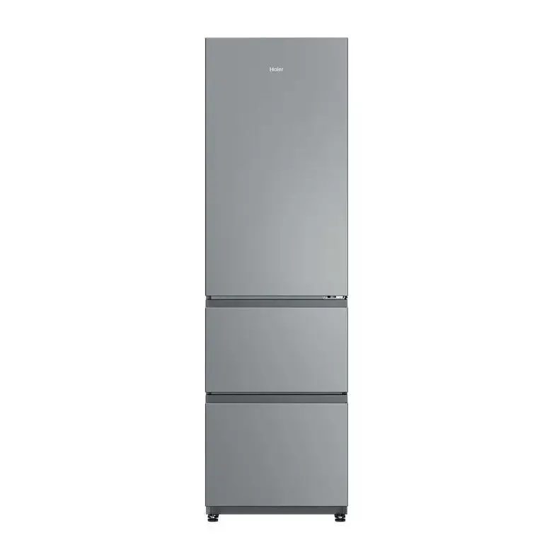 Haier HTR3518ENMX Frigorifero Combinato A Libera Installazione, No Frost, Tecnologia Haier Air Surround, Cassetti Direct Access, Classe E, Acciaio Inox Prezzo Basso