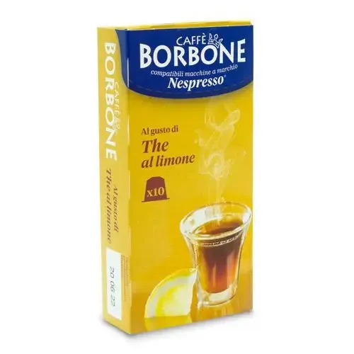 Ultime Pezzi Caffè Borbone Miscela The al Limone in capsule 10pz compatibili con macchine a marchio Nespresso®
