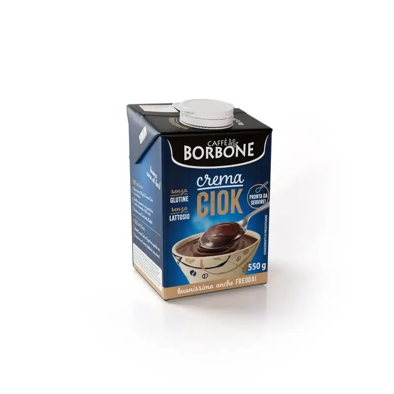 Vendita Finale Caffè Borbone Crema Ciok SENZA GLUTINE , SENZA LATTOSIO 550gr