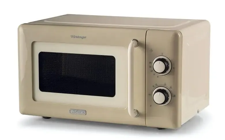 Ariete Linea Vintage 3960 Forno a microonde Vintage, 800W, Capacità 20L, 3 funzioni, 6 livelli di cottura, Timer, Beige Ordina Subito