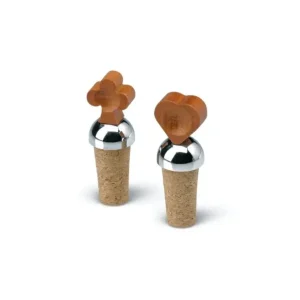 Scelto Dai Clienti Foppapedretti U59 Set tappi bottiglie fiore cuore