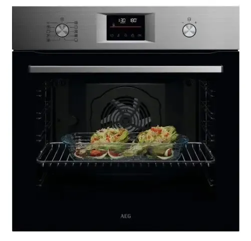 Reso Gratuito AEG TU5AB42SM Forno Serie 5000 SurroundCook Incasso, Inox