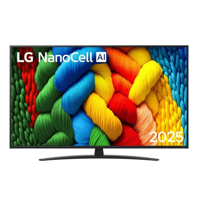 Non Perdere LG NanoCell AI 55NANO81A6A TV Serie NANO81 55‘‘ 4K, α7 Gen8, HDR10, 20W, 3 HDMI con Game Optimizer, Smart TV WebOS 25