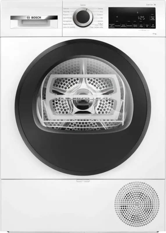 Prezzo Conveniente Bosch Avantixx 6 WQG24201IT Serie 6 Asciugatrice a pompa di calore 9 kg Bianco