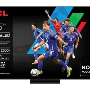 TCL C79K Serie Smart TV QD-MiniLED 4K 55" 55C79K, 144Hz, audio B&O, Dolby Vision IQ & Atmos, Google TV Ultima Occasione