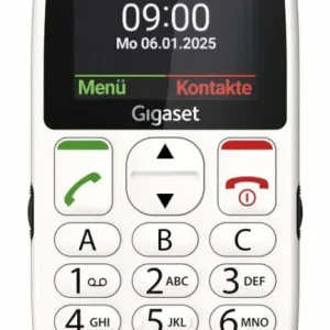 Gigaset GL395 5,59 cm (2.2") 90 g Bianco Telefono per anziani Scelto Dai Clienti