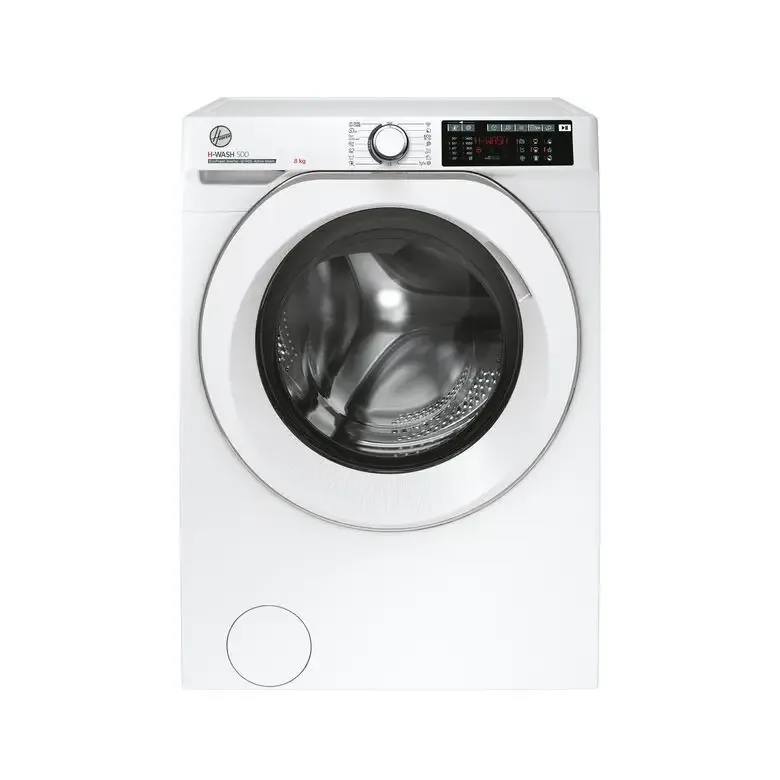 Prezzo Conveniente Hoover HW 48AMC/1-S H-WASH 500 Lavatrice A Libera Installazione 8 Kg, 1400 Giri, Classe A, Motore Inverter EcoPower, Bianco