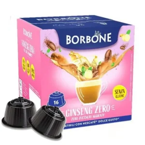 Spedizione Espresso Borbone Dolce Re Ginseng Zero 16cp