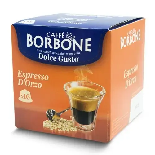 Promo Stagionale Caffè Borbone Capsule per Dolcegusto Espresso D‘Orzo Capsule caffè 16 pz