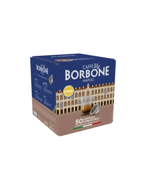 Borbone Miscela Caffè Suprema 50 Capsule Compatibile a marchio Bialetti Must-Have