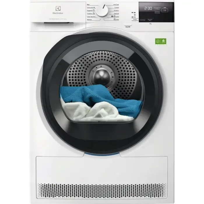Electrolux EW7H28B Serie 700 Asciugatrice A Libera Installazione 8 Kg, Pompa Di Calore, DelicateCare, Filtro Ecoflow, Classe B, Bianco Ultima Occasione