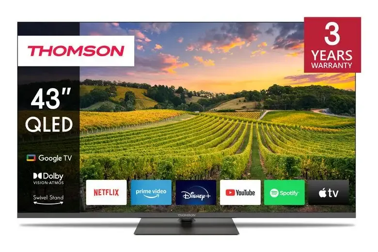 Economico Thomson 43QG5C14 TV 109,2 cm (43") 4K Ultra HD Smart TV Wi-Fi Nero