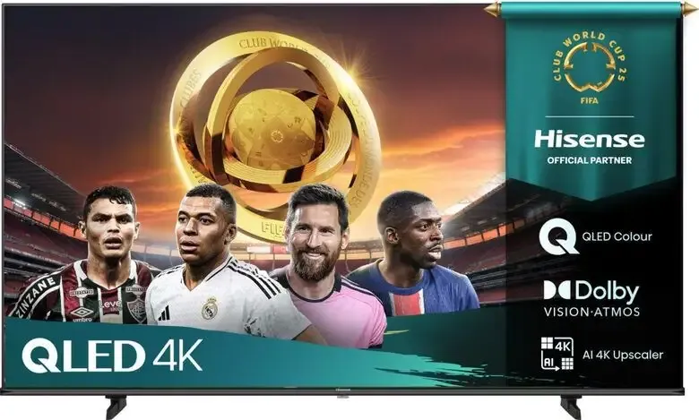 Hisense 43E79Q TV 109,2 cm (43") 4K Ultra HD Smart TV Wi-Fi Nero Promo Stagionale
