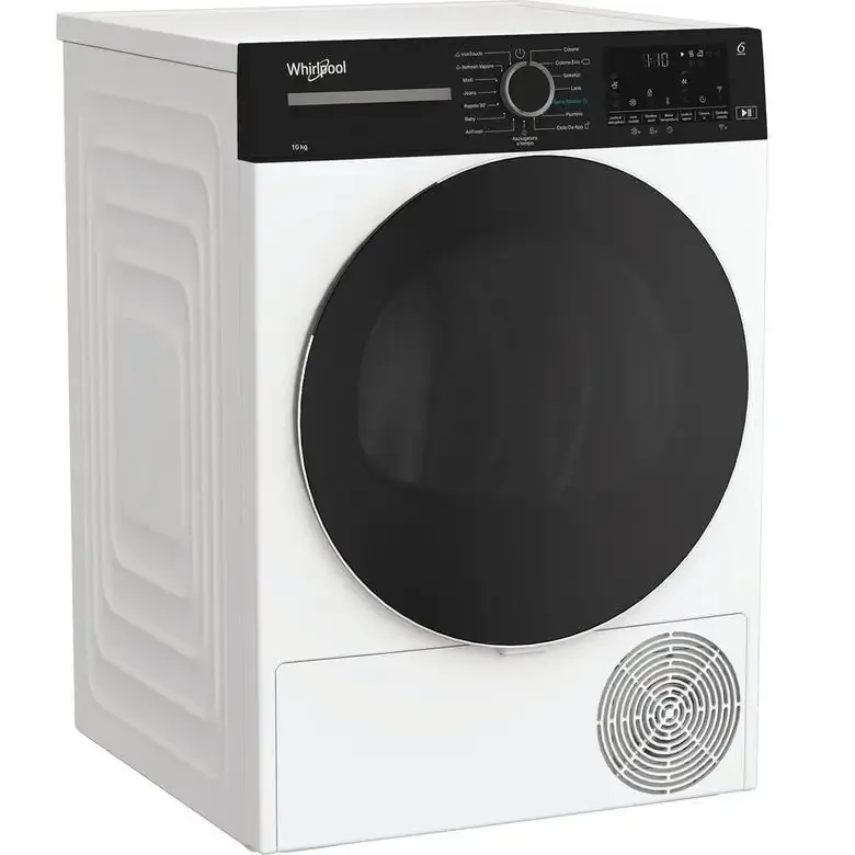 Whirlpool C WD 104M WBS IT, Asciuhatrice 10kg, classe C, colore White, Display digitale XL, Wi-Fi, IronTouch Professionale