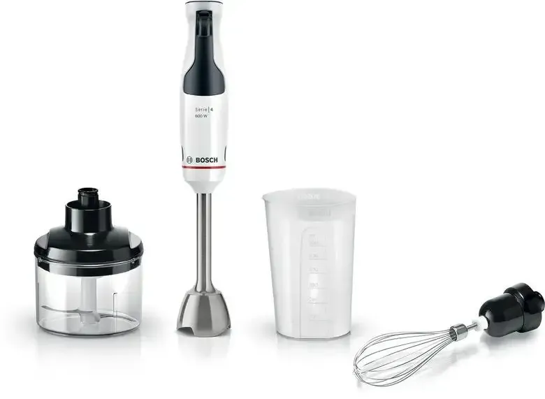 Bosch Serie 4 MSM4W221 frullatore 0,6 L Frullatore ad immersione 600 W Bianco Esclusivo