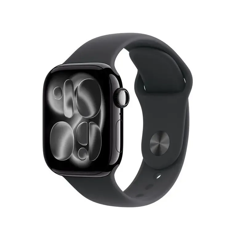 Offerta Lampo Apple Watch Series 11 GPS 42mm Cassa Alluminio Jet Black con Sport Band Nero - S/M
