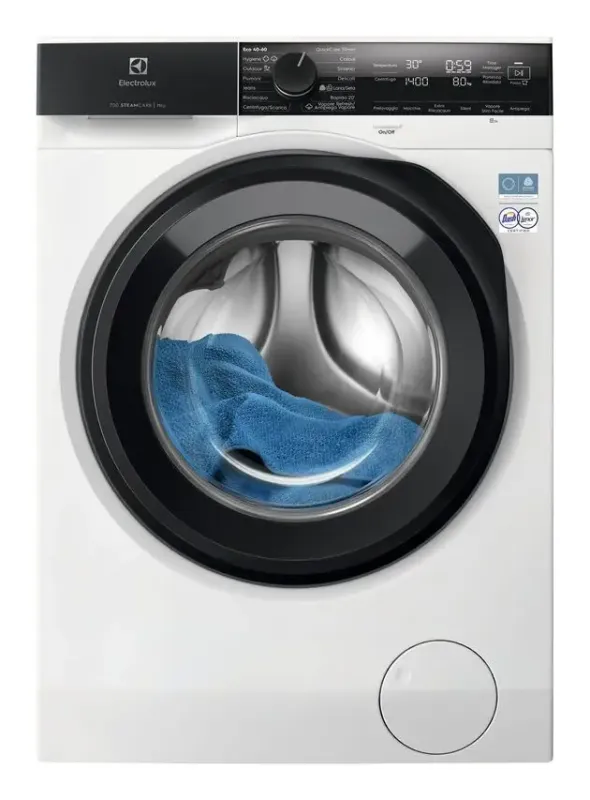 Più Venduto Electrolux EW7F411BG3 Lavatrice SteamCare A Libera Installazione 11 Kg, 1351 Giri, Classe A, Bianco