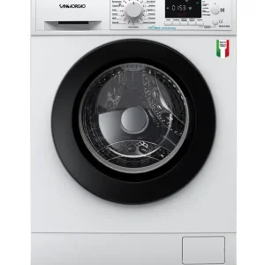 SanGiorgio F812A5 Lavatrice A Libera Installazione 8 Kg, Motore Inverter, 1200 Giri, Classe A, Bianco Pagamento Sicuro