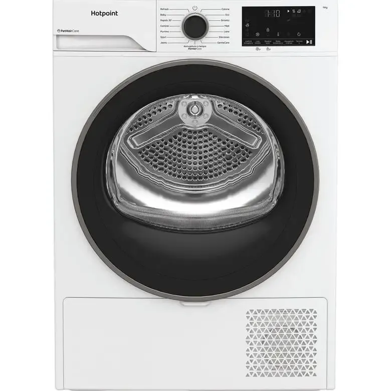 Hotpoint Ariston HPT 113D BS IT, Capacità 11kg, classe D, EasyIron, PetHair Removal Profondità mobile 60cm Prezzo Basso