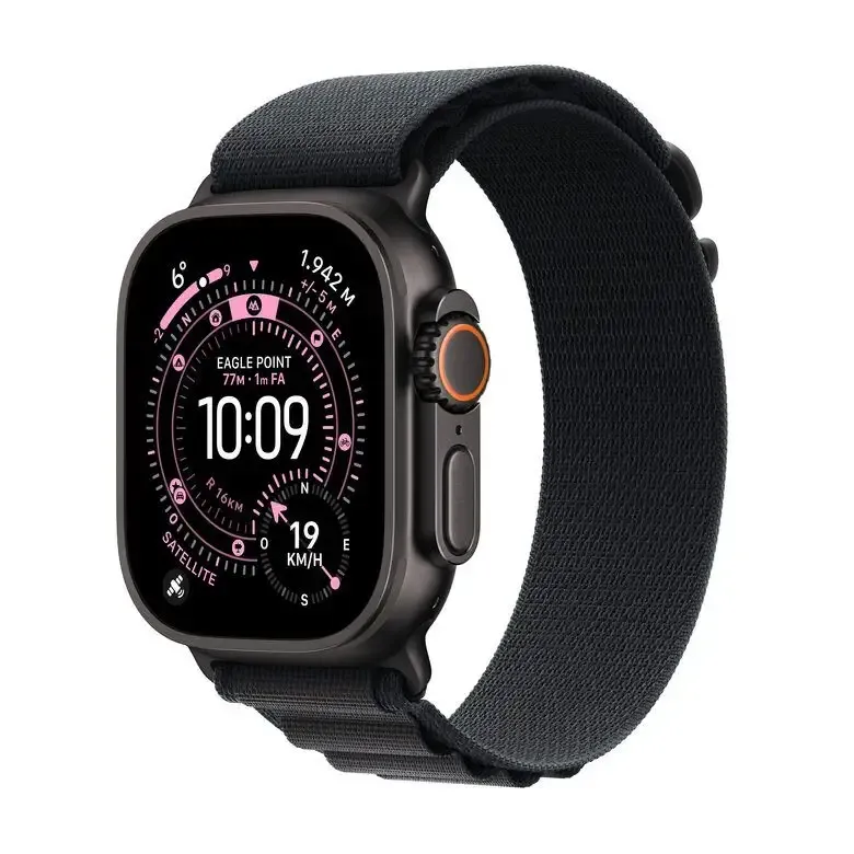 A Buon Prezzo Apple Watch Ultra 3 GPS + Cellular 49mm Cassa Titanio Nero con Alpine Loop Nero- Medium