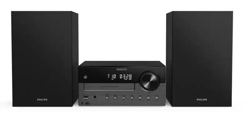 Occasione Imperdibile Philips TAM4505M2/12 set audio da casa Microsistema audio per la casa 80 W Nero, Grigio scuro