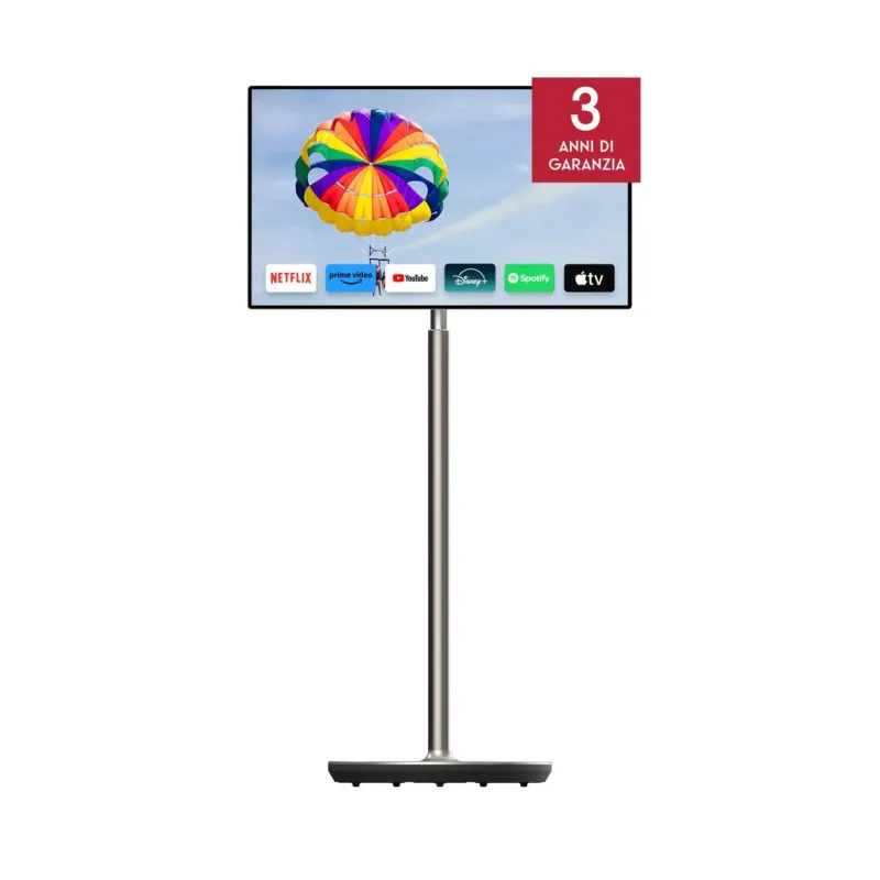 Non Perdere Thomson 32UG5M44T Go Plus Smart Tv Portatile 32 Pollici 4K Ultra HD Display Touch con Batteria integrata