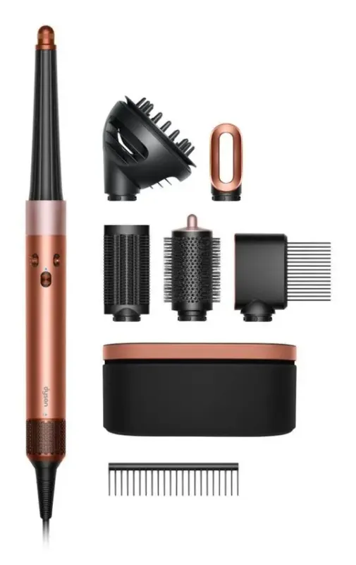 Nuova Collezione Dyson Airwrap ID Curly + Coily Multistyler Caldo Nero, Rose Gold