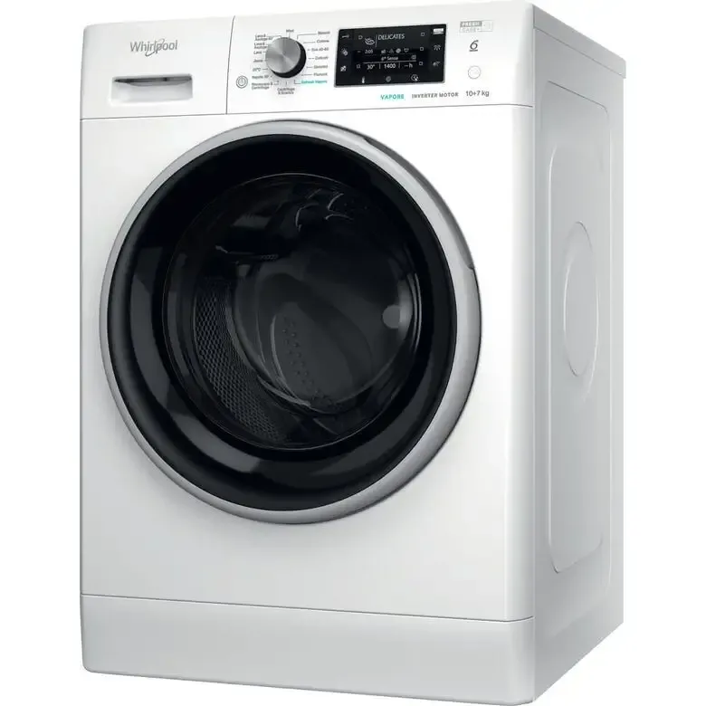 Whirlpool FreshCare Lavasciuga a libera installazione - FFWDD 107448 WBS IT Must-Have