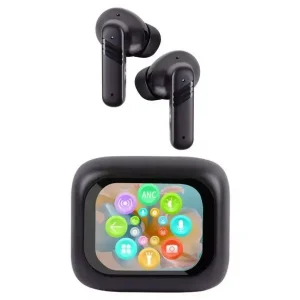 Vendita Finale Trevi Cuffie con Traduzione Simultanea AI e Display Touch Screen EAR 100 AID Nero