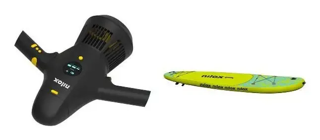 Consegna Rapida Nilox NXWTRESUP scooter subacqueo 5 km/h Nero